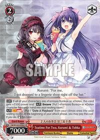 Teatime For Two, Kurumi & Tohka (SR)