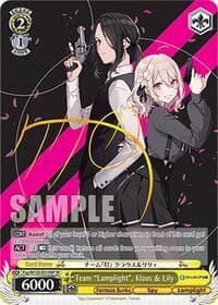 Team "Lamplight", Klaus & Lily (SP)
