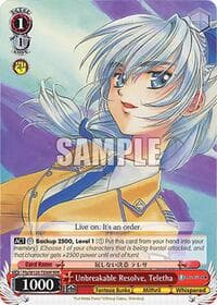 Unbreakable Resolve, Teletha