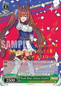 Peak Blue, Daiwa Scarlet (SP)