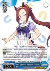 Full Speed Class Rep, Sakura Bakushin O