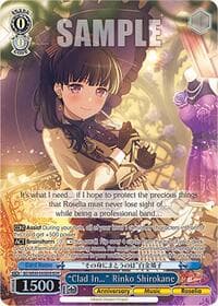 "Clad In..." Rinko Shirokane (BDR)