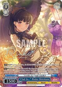 "Clad In..." Rinko Shirokane (SP)