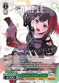 "With Gratitude in My Heart" Ran Mitake (SSP)