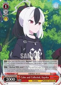 Calm and Collected, Kayoko