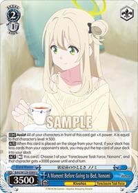 A Moment Before Going to Bed, Nonomi