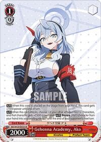 Gehenna Academy, Ako (SR)
