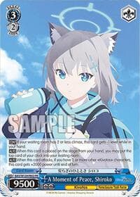 A Moment of Peace, Shiroko