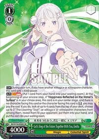 Let's Sing of the Future Together With You, Emilia (SR)