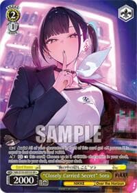 "Closely Carried Secret" Sora (SR)