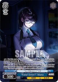 "Fatal Error!" Mana (SR)