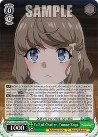 Full of Chatter, Tomoe Koga