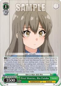 First Worries, Rio Futaba