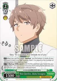 Mean Question, Sakuta Azusagawa