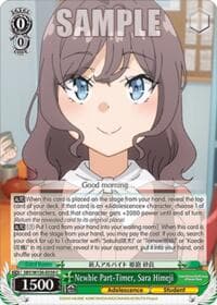 Newbie Part-Timer, Sara Himeji