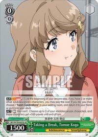 Taking a Break, Tomoe Koga (SR)