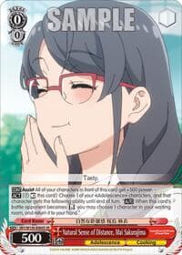 Natural Sense of Distance, Mai Sakurajima (SR)