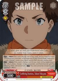 Conflicting Emotions, Takumi Fukuyama (SR)