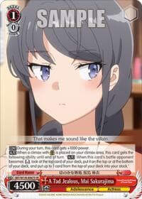 A Tad Jealous, Mai Sakurajima (SR)