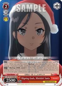 Aligning Goals, Miniskirt Santa (SR)