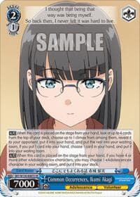 Common Occurrences, Ikumi Akagi (SR)