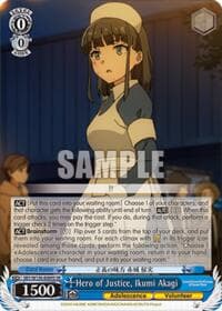 Hero of Justice, Ikumi Akagi (SR)