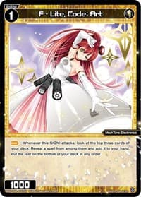 F - Lite, Code: Art