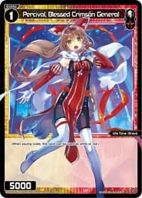 Percival, Blessed Crimson General (Parallel Foil)