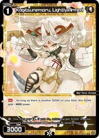 Kogitsunemaru, Lightly Armed