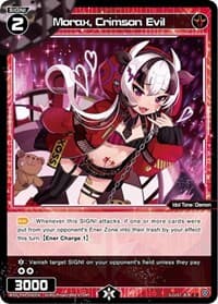 Morax, Crimson Evil