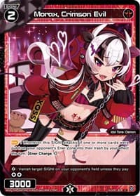 Morax, Crimson Evil (Parallel Foil)