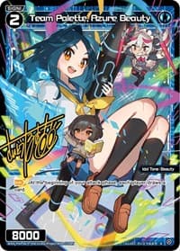 Team Palette, Azure Beauty (Alternate Art)