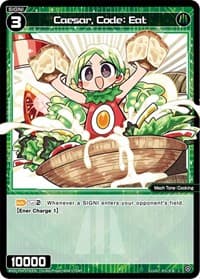Caesar, Code: Eat