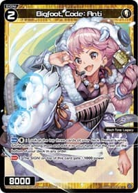 Bigfoot, Code: Anti (Parallel Foil)