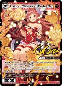 Lalaru//Memoria, Code: Art (Parallel Foil)