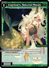 Capricorn, Natural Planet (Parallel Foil)