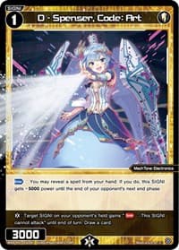 D - Spenser, Code: Art