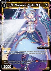 D - Spenser, Code: Art (Parallel Foil)