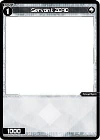 Servant ZERO (Foil) // [Virus] (Non-Foil)