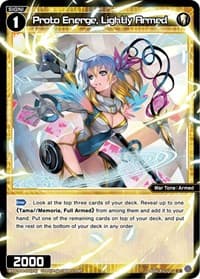 Proto Energe, Lightly Armed