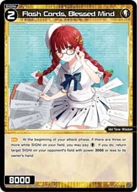 Flash Cards, Blessed Mind