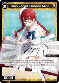 Flash Cards, Blessed Mind (Parallel Foil)