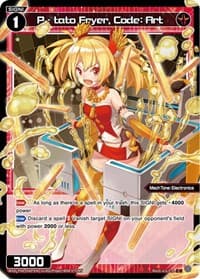P - tato Fryer, Code: Art (Parallel Foil)