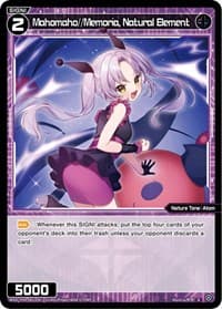 Mahomaho//Memoria, Natural Element