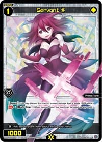Servant # (195) (Box Topper)