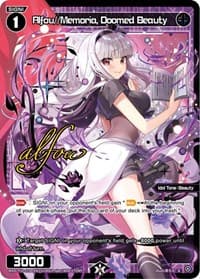 Alfou//Memoria, Doomed Beauty (Parallel Foil)
