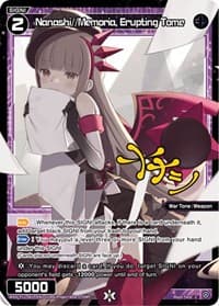 Nanashi//Memoria, Erupting Tome (Parallel Foil)