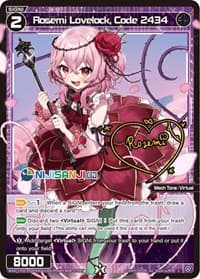 Rosemi Lovelock, Code 2434 (Parallel Foil)