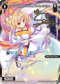 Sara Hoshikawa, Code 2434 (Parallel Foil)