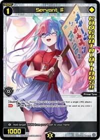 Servant # (WIXOSS Ceremony October 2022) (Winner)